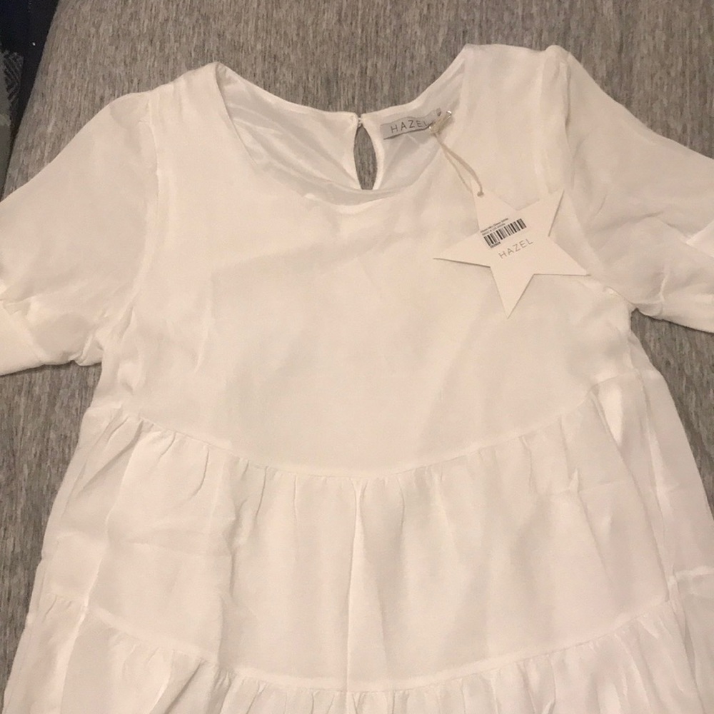 white princess polly mini dress